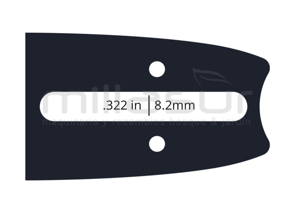 SWORD ANOVA LAMINATED POULAN DOLMAR HUSQV 16" - 3/8BP - .050 1,3mm - 56-57E - foto 1